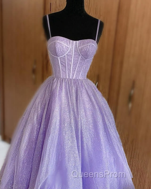 Lavender Midi Sparkly Ball Gown Secondary image