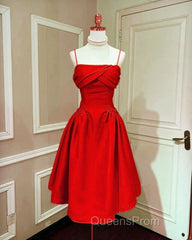 Lemon Yellow Satin Midi Bridesmaid Dress