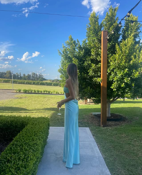 Light Blue Classy Prom Dress Long Classy Evening Dress
