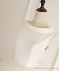 Light Champagne Tulle Short Prom Dress Tulle Homecoming Dress