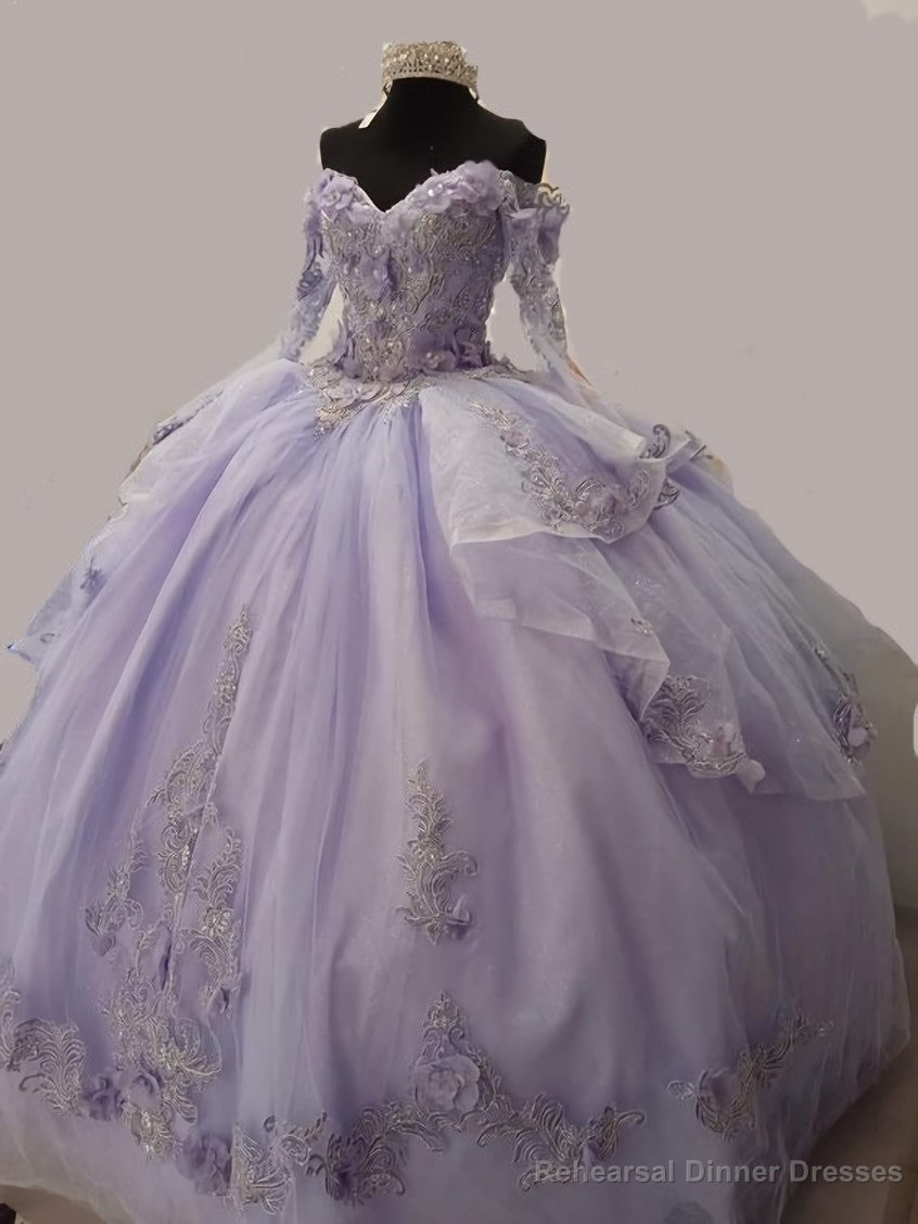 Lilac Princess Ball Gown quinceanera Dress Sweet 16 Dress Main image
