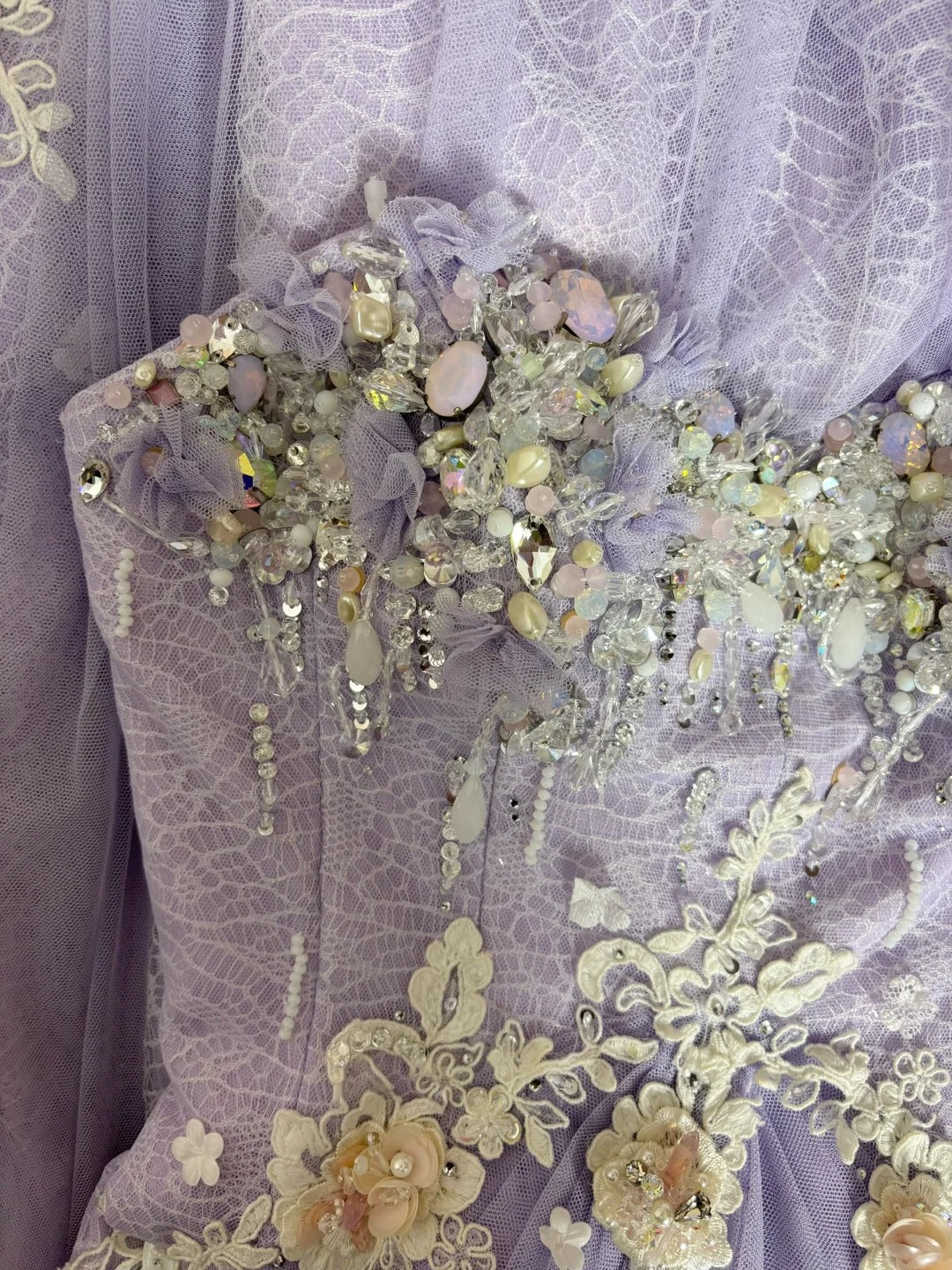 Lilac Strapless Classy Prom Dress Long Classy Evening Party Dress