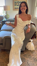 Long Classy Prom Dress, Classy Evening Dress,Simple Wedding Gown