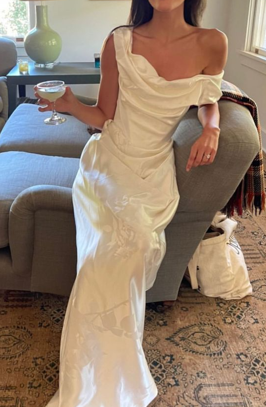 Long Classy Prom Dress, Classy Evening Dress,Simple Wedding Gown