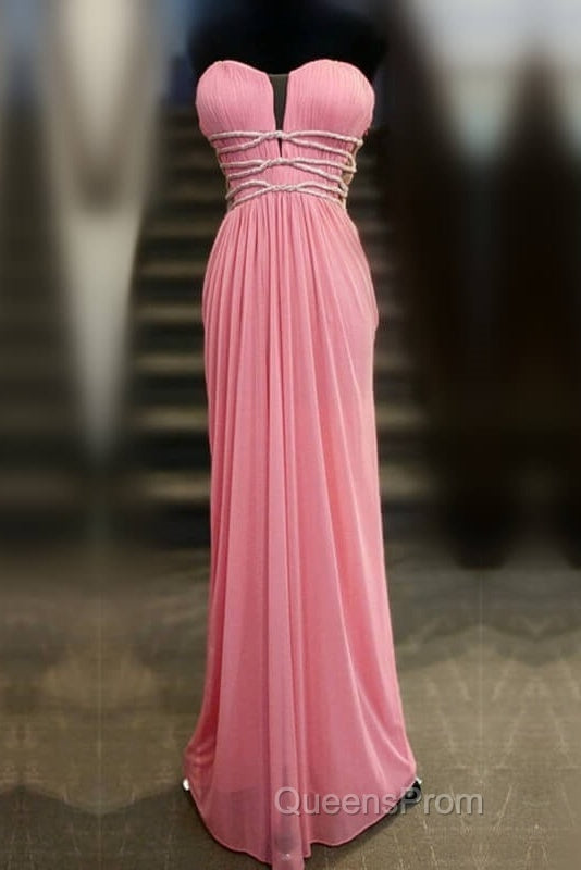 Long Sage Green Sheath Bridesmaid Dress Secondary image