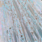 Long Sleeves Sequins Mermaid Prom Dresses Iridescent Shower Party V Neck Evening Dress Chapel Train