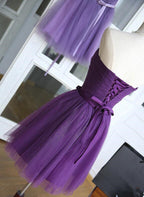 Lovely Purple Homecoming Dress , Cute Classy Dress