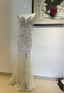 Luxurious And Elegant Sweetheart Neckline Pearl Rhinestone Lace Mermaid Long Classy Prom Dress