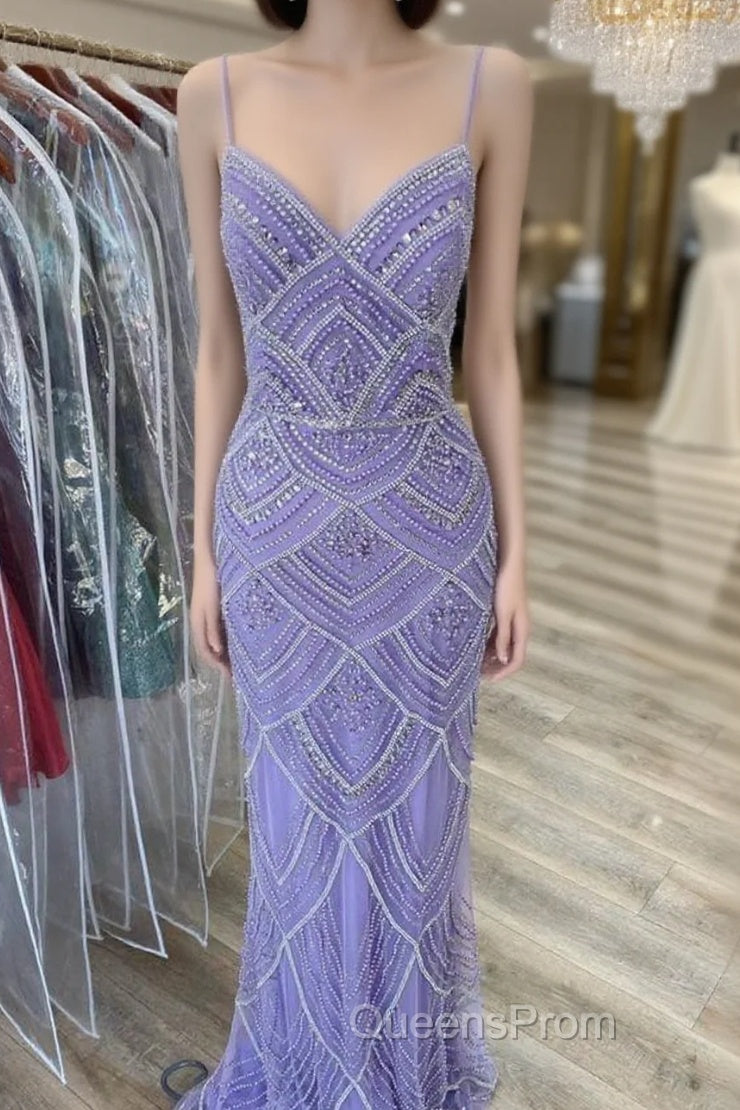 Luxurious Evening Prom Dress, Long Evening Prom Dress, Mermaid Evening Prom Dress, Mermaid Evening Prom Dress, Main image