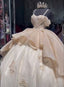Luxury Quinceanera Dress Applique Corset Ball Gown Classy Prom Sweet 16 Dress
