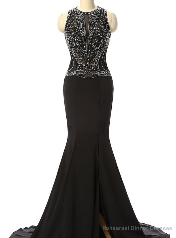 Mermaid Beaded Prom Dresses Long Formal Dress Ever Pretty Main image