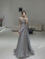 Mermaid Long Classy Prom Dress Tulle Classy Evening Dress