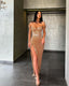 Mermaid Classy Prom Dress Sequin Classy Evening Gown