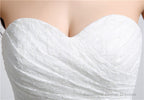 Mermaid Sweetheart Lace Rhinestone Long Wedding Dresses