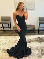 Mermaid Sweetheart Neck Sequins Homecoming Dresses