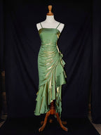 Mermaid Tea Length Vintage Fairy Style Classy Prom Dress