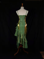 Mermaid Tea Length Vintage Fairy Style Classy Prom Dress