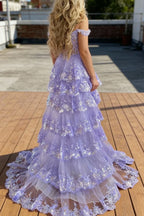 Mermaid / Trumpet Classy Prom Dress Corsets Dress Classy Court Train Sleeveless Off Shoulder Tulle With Sequin Slit