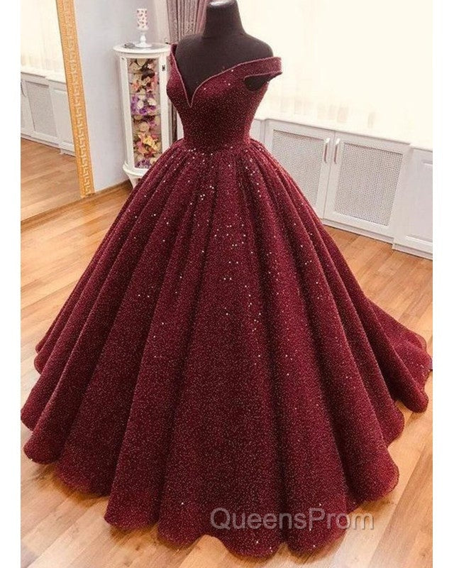 Mexican Quinceanera Dress Ball Gown Sequin Off Shoulder