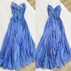 Modest A Line Spaghetti Straps Classy Prom Dress 21Th Birthday Outfits