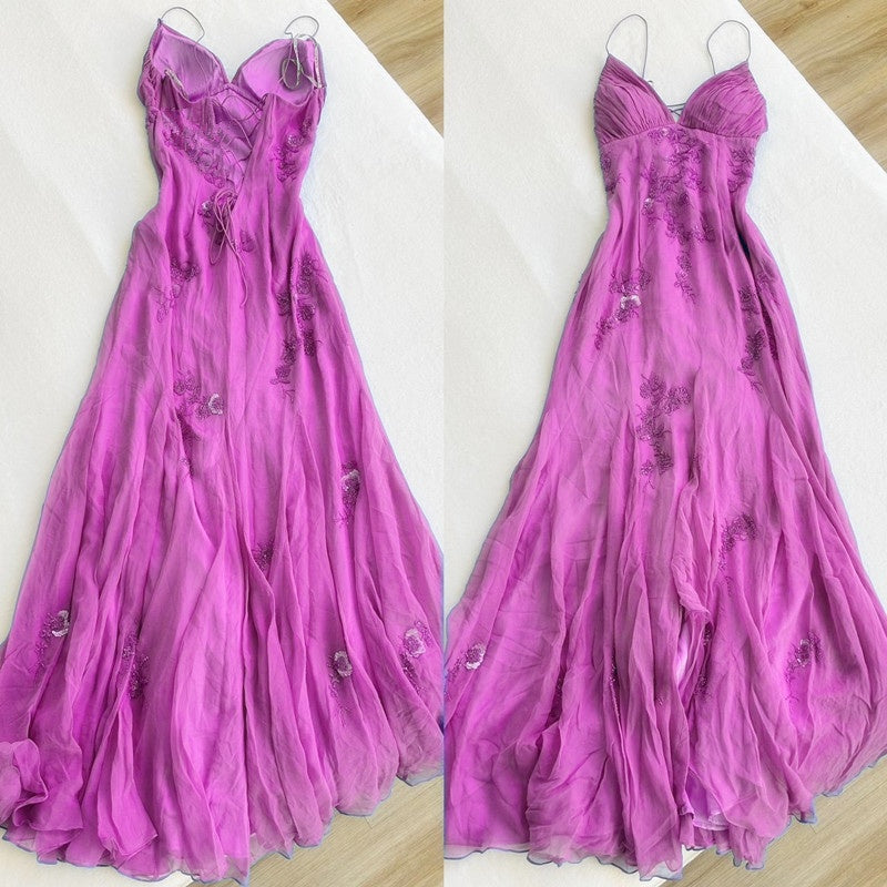 Modest A Line Spaghetti Straps Classy Prom Dress 21Th Birthday Outfits