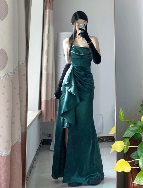 Modest Maxi Classy Prom Dress Classy Evening Birthday Outfits Main image