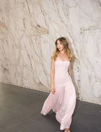Modest Mermaid Pink Long Classy Prom Dress Classy Graduation Party Dress Classy Evening Dress