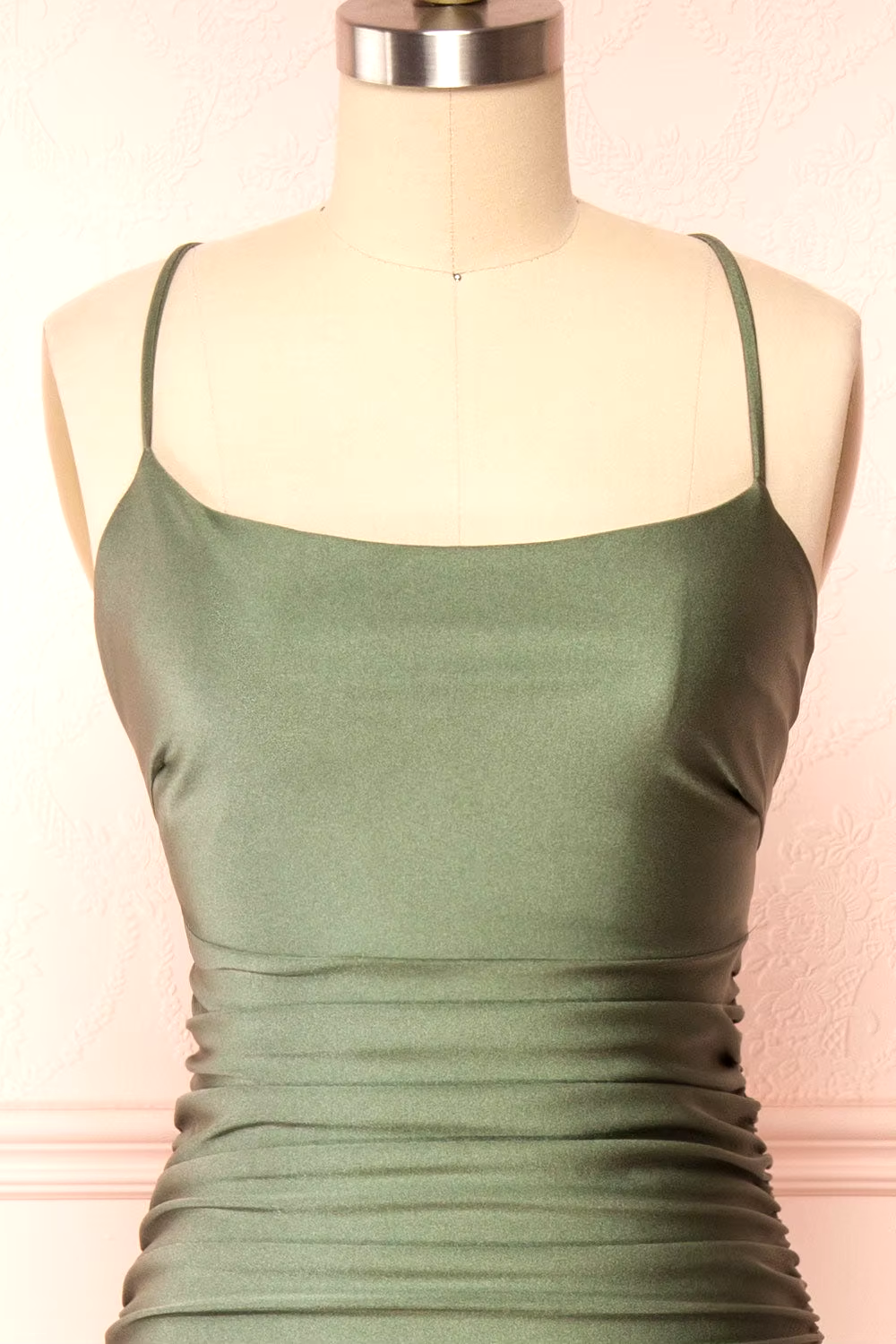Modest Sheath Olive Green Backless Long Classy Prom Dress Classy Graduation Party Dress Classy Evening Dress