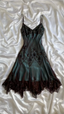Modest Sheath Spaghetti Straps Chiffon Classy Prom Dress Classy Evening Dress With Beads