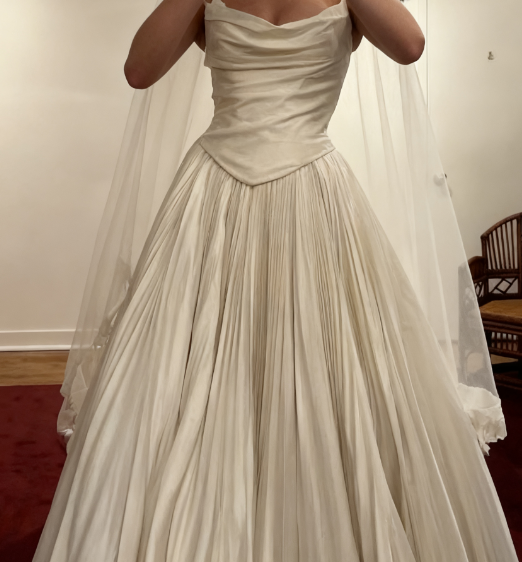 Modest Wedding Dress Ball Gown Strapless White Satin Long Wedding Dress Brides Dress Bridal Gowns