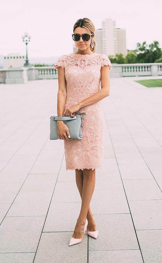 Mother Of The Bride Dress Knee Length Dress