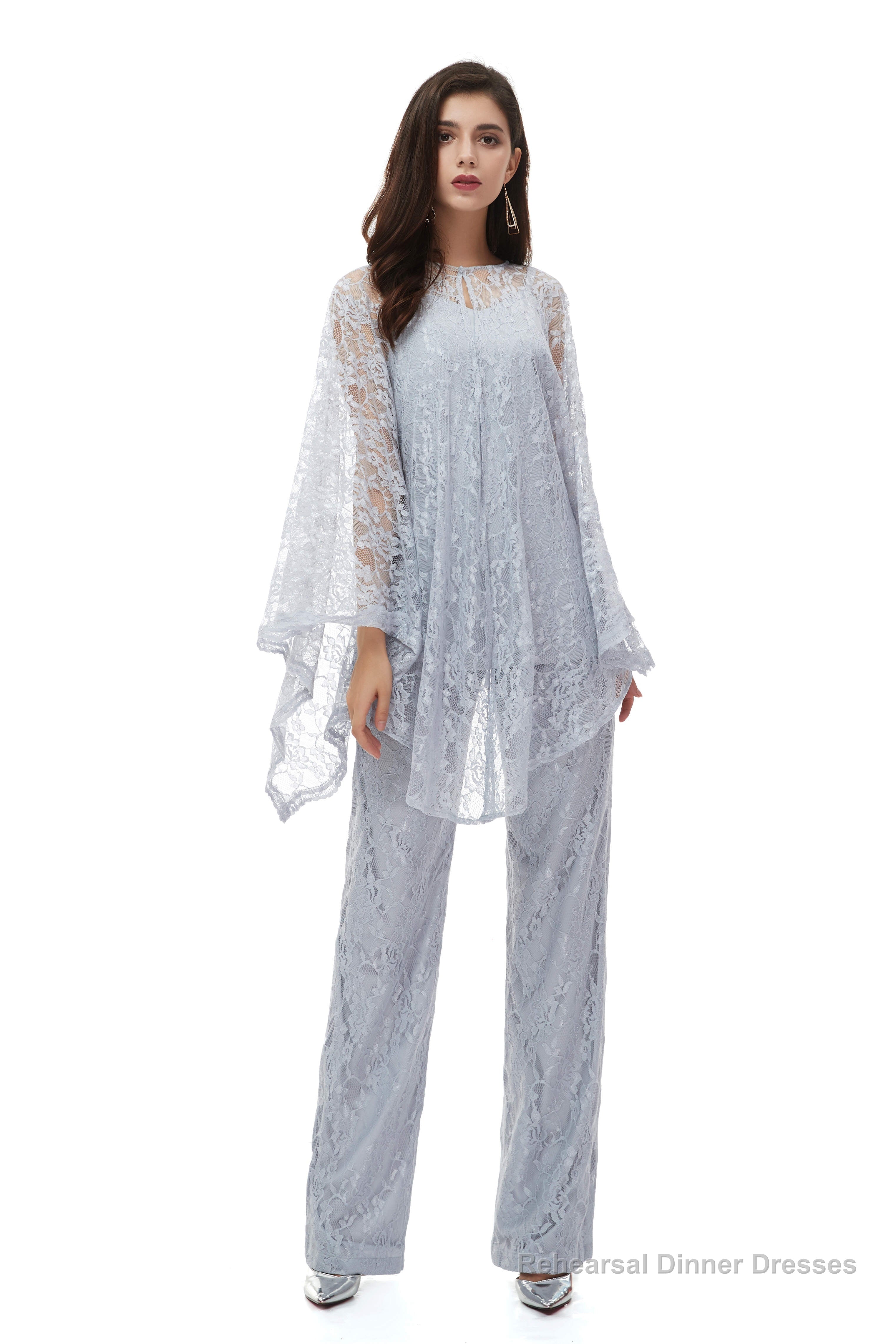 Mother of The Bride Plus Size Pant Suit Jacket Pant Chiffon Pant Set Main image