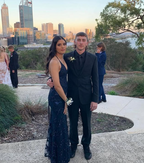 Navy Blue Mermaid Tulle And Sequins Long Classy Prom Dress With V Neckline And Lace Up Back