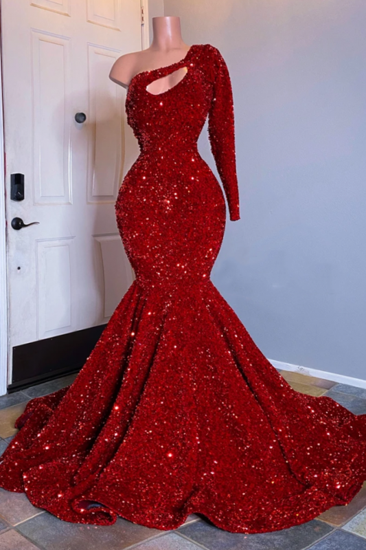 New Arrival Mermaid Red Classy Prom Dress Cheap Red Classy Prom Dress Cheap Main image