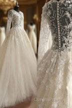 New Style Wedding Dress Long Sleeves, Bride Dress, Bridal Gown ,Dress For Brides