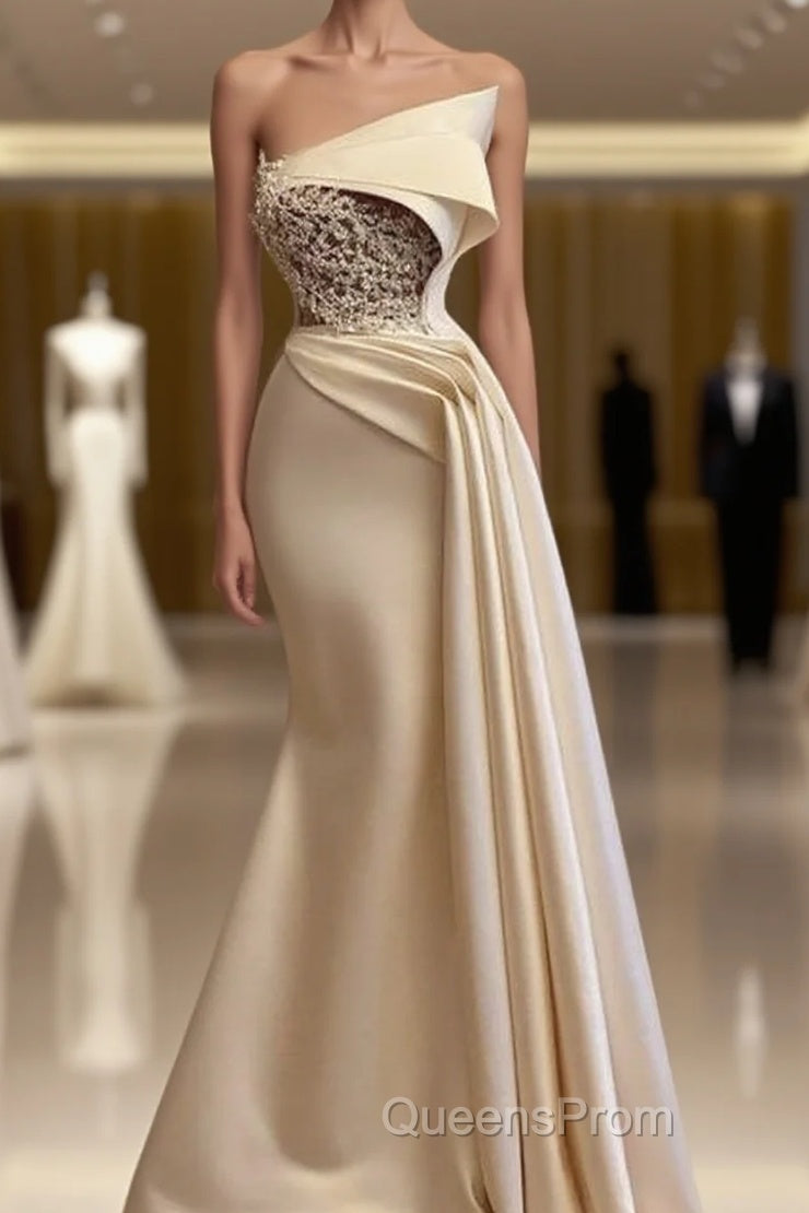 Off Shoulder Ivory Evening Prom Dress With Cape, Wedding Gown,Bridal Dress, Long Ivory Engagement Dress, African Clothing For Women,Evening Prom Dress Main image
