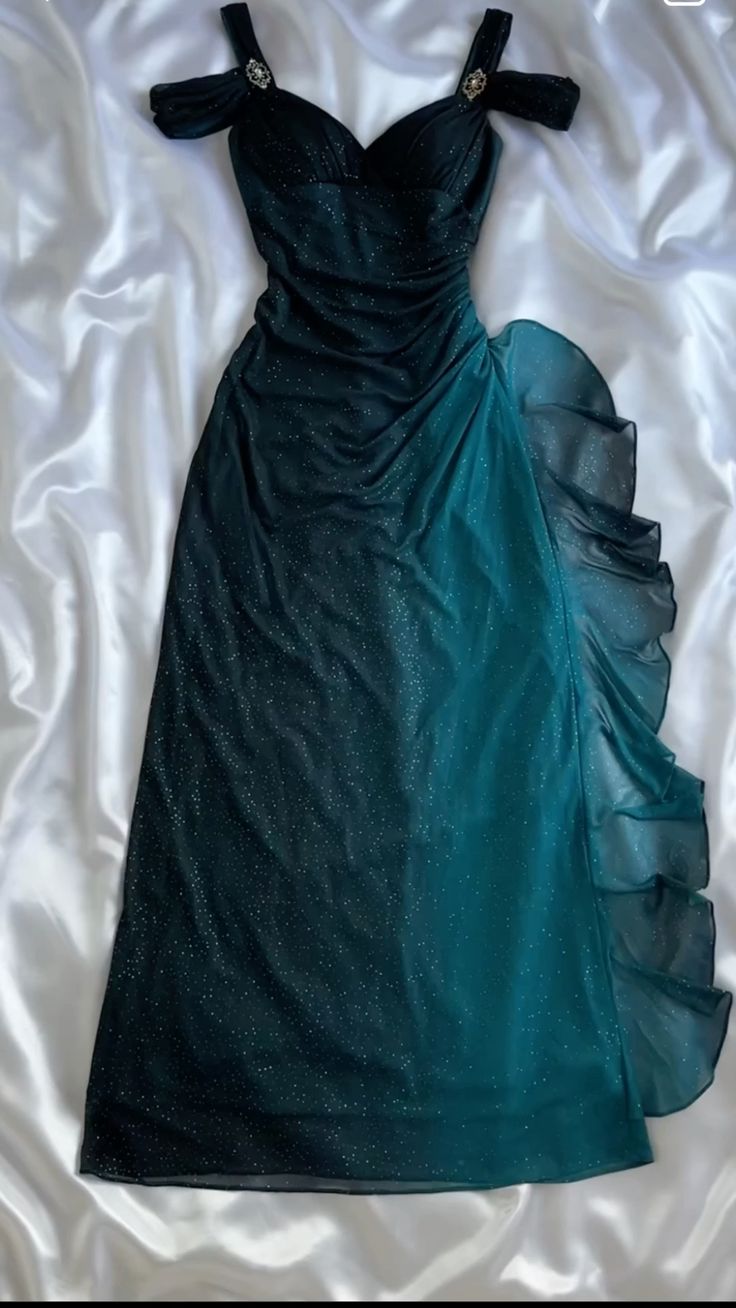 Off Shoulder Long Party Dress, A-Line Classy Prom Dress Main image