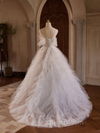 Off Shoulder Tulle Lace Light Champagne Long Evening Prom Dress, Light Champagne Sweet 16 Dress