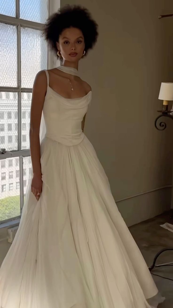 Off Shoulder White Beautiful Wedding Dress Long Classy Dress