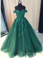 Off The Shoulder Lace Red Evening Prom Dress A Line Sequin Evening Gowns