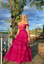 Off The Shoulder Classy Prom Dress, Classy Evening Dress, Classy Dress
