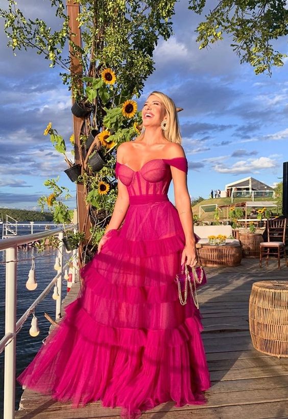 Off The Shoulder Classy Prom Dress, Classy Evening Dress, Classy Dress
