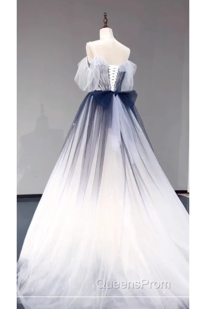 Ombre Evening Prom Dress Long Evening Dress Secondary image