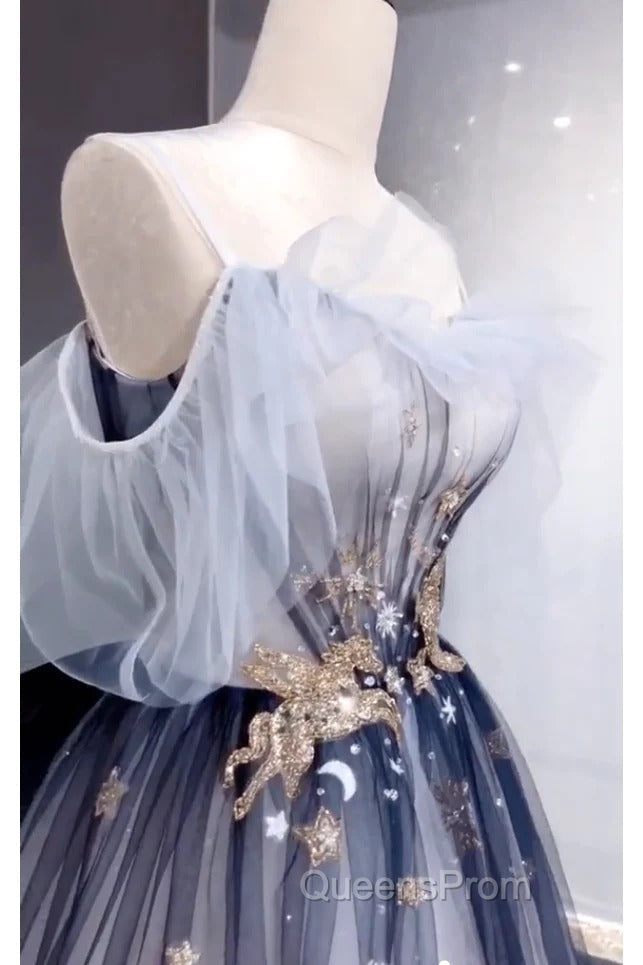 Ombre Evening Prom Dress Long Evening Dress