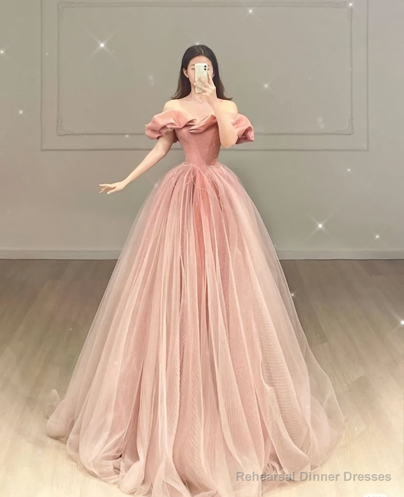 Pink Fashion Prom Dresses, Formal Evening Dresses Main image