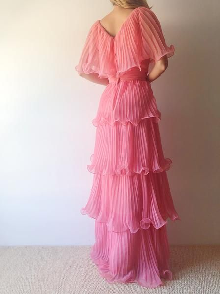 Pink Classy Prom Dress Women Sexy Dress Elegant Party Dress