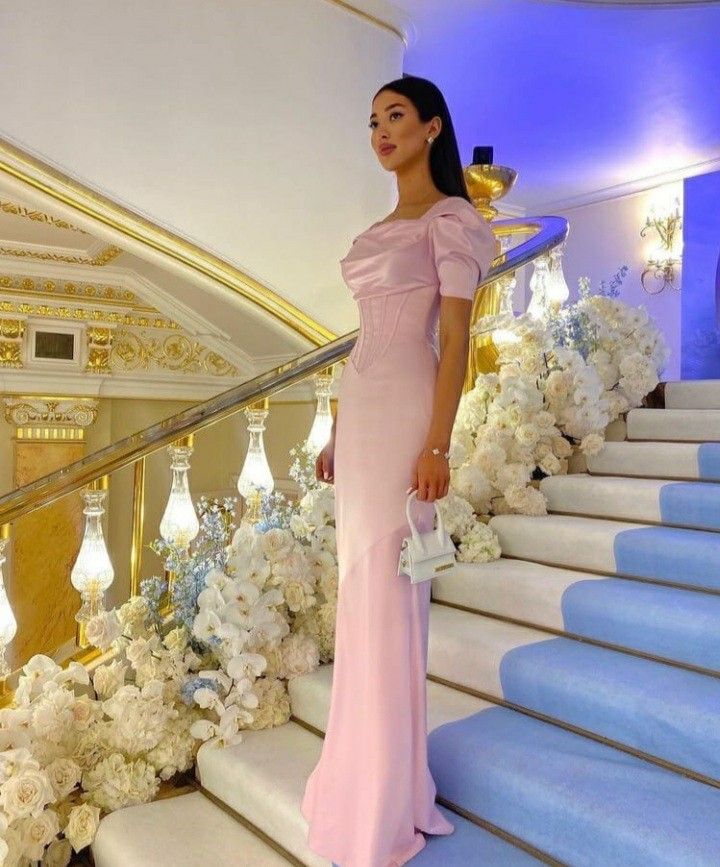 Pink Classy Prom Dress Women Classy Party Classy Evening Gown