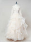 Popular Long Wedding Dress Ball Gown Wedding Dress Organza Wedding Dress