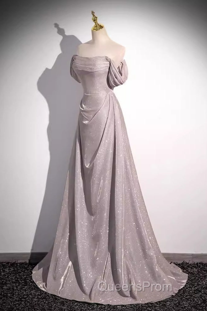 Pretty A Line Square Neckline Sleeveless Long Evening Party Dress Pink Evening Prom Dress Secondary image