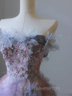 Pretty A Line Sweetheart Tulle Long Evening Prom Dress Evening Gowns